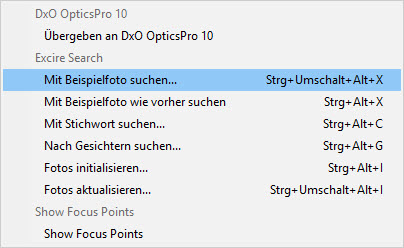 Such-Optionen